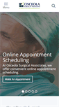 Mobile Screenshot of osceolasurgicalassociates.com