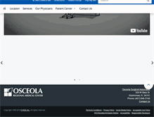 Tablet Screenshot of osceolasurgicalassociates.com